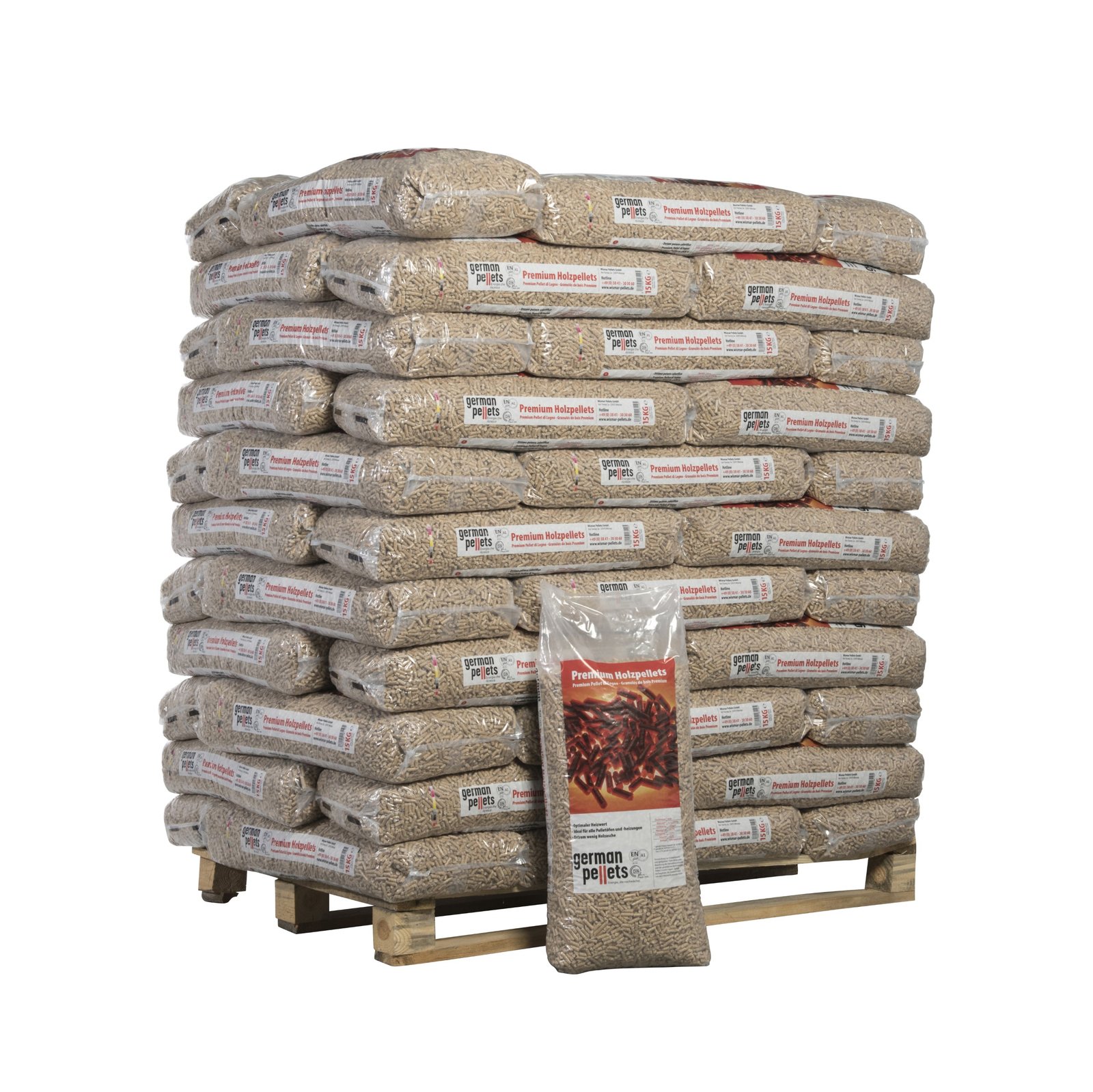 German Pellets premium houtpellets pallet